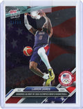 2024 Topps Now LeBron James #30 Flag Parallel #/24 Basketball Card