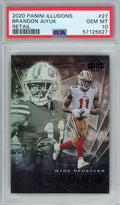 Graded 2020 Panini Illusions Brandon Aiyuk #27 Retail Rookie RC Football Card PSA 10 Gem Mint