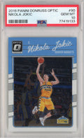 Graded 2016 Panini Donruss Optic Nikola Jokic #90 Basketball Card PSA 10 Gem Mint