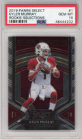Graded 2019 Panini Select Kyler Murray #1 Rookie Selections RC Football Card PSA 10 Gem Mint