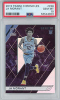 Graded 2019-20 Panini Chronicles Ja Morant #298 Recon Rookie RC Basketball Card PSA 10 Gem Mint