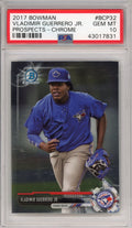 Graded 2017 Bowman Chrome Prospects Vladimir Vlad Guerrero Jr. #BCP32 Rookie RC Baseball Card PSA 10 Gem Mint