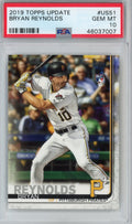 Graded 2019 Topps Update Bryan Reynolds #US51 Rookie RC Baseball Card PSA 10 Gem Mint