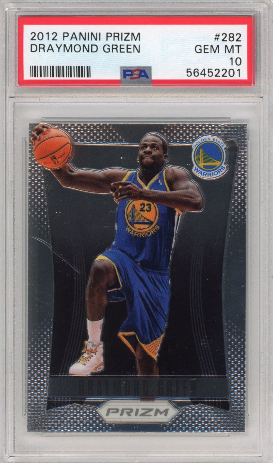 Graded 2012-13 Panini Prizm Draymond Green #282 Rookie RC Basketball Card PSA 10 Gem Mint