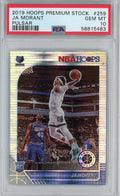 Graded 2019-20 Panini Hoops Premium Stock Ja Morant #259 Pulsar Rookie RC Basketball Card PSA 10 Gem Mint