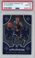 Graded 2019-20 Panini Chronicles Ja Morant #526 Rookie RC Basketball Card PSA 10 Gem Mint