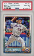 Graded 2015 Topps Update Noah Syndergaard #US157 Rookie RC Baseball Card PSA 10 Gem Mint