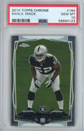 Graded 2014 Topps Chrome Khalil Mack #184 Rookie RC Football Card PSA 10 Gem Mint