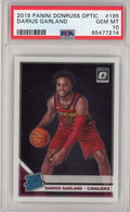 Graded 2019-20 Panini Donruss Optic Darius Garland #195 Rookie RC Basketball Card PSA 10 Gem Mint