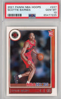 Graded 2021-22 Panini NBA Hoops Scottie Barnes #227 Rookie RC Basketball Card PSA 10 Gem Mint