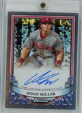 2024 Topps Bowman Sterling Aidan Miller #PAAM Autograph Rookie RC Baseball Card