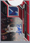 2024 Topps Bowman U Now Ace Bailey #12B Game Worn Sneaker Auto Relic Red /10 Rookie RC Basketball Card