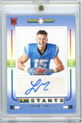 2024 Panini Photogenic Ladd McConkey #RIS-LMC Autograph Rookie RC Football Card
