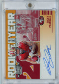 2024 Panini Contenders Optic Ricky Pearsall #ROYRPL Auto /50 Rookie RC Football Card