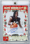2025 Panini Donruss Quinshon Judkins #ESR-QJS Elite Series Rookies Auto /99 Cleveland Browns Rookie RC Football Card