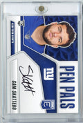 2025 Donruss Elite Pen Pals Cam Skattebo #PPCAM Auto Rookie RC Football Card