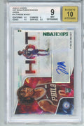Graded 2020 Panini Hoops Tyrese Maxey #HR-TMA Hot Signatures Rookies Green Autograph Rookie RC Basketball Card BGS 10 Auto