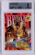 Graded 1996-97 Z Force Kobe Bryant #142 Rookie RC Basketball Card BGS 9 Mint