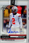 2025 Panini Instant Caleb Downs #CDB Auto Ohio State Buckeyes Rookie RC Football Card