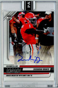 2025 Panini Instant Zachariah Branch #ZBA Auto Georgia Bulldogs Rookie RC Football Card