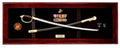 USMC NCO Sword Display Case, Sword Cases, Marine Sword frame, Medallion Sword Cases