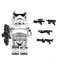 Imperial Stormtrooper & Blasters Lego Star Wars Minifigures Custom Toys – Sci-Fi Trooper Collectible Figure