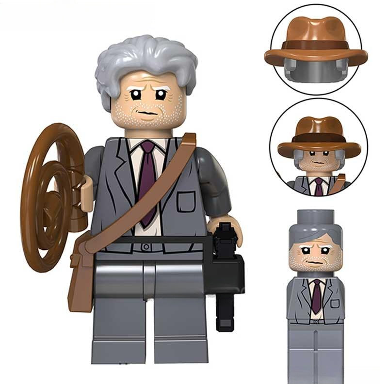 Indiana Jones Older Version | Minifigure Toy