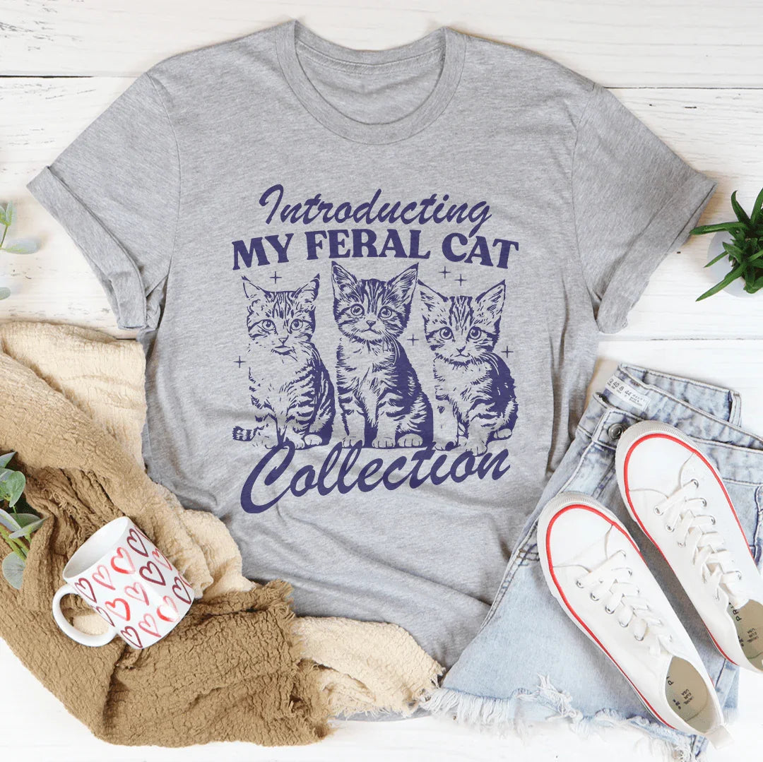 Introducting My Feral Cat Collection Tee