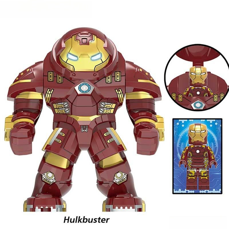 Iron Man Hulk buster Mk 44 Big figure Avengers Marvel MCU Minifigure