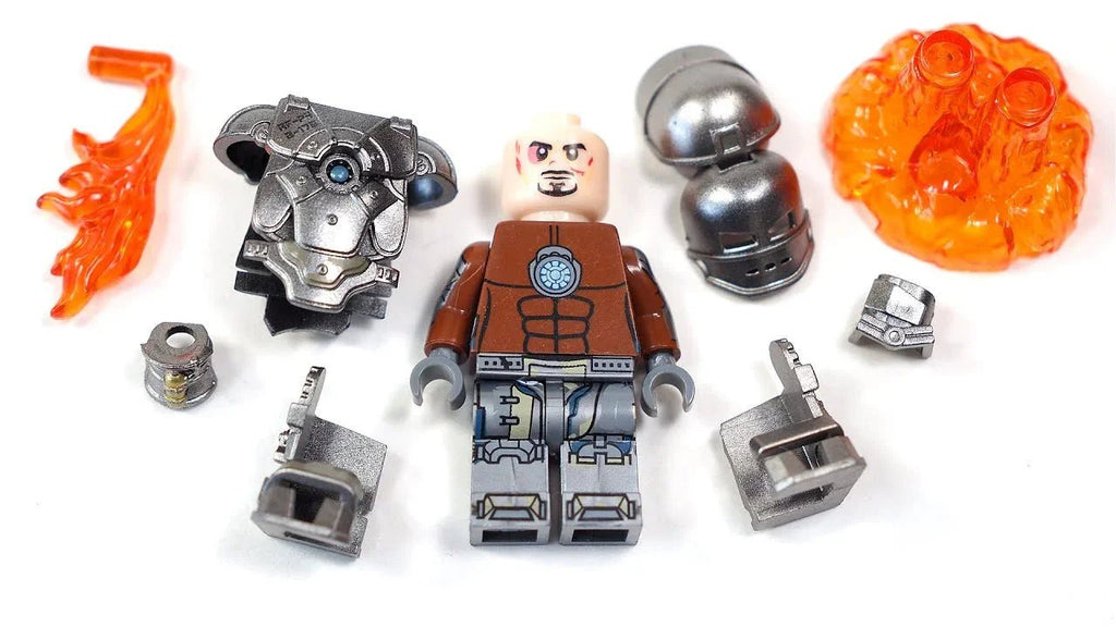 Iron Man Mark 1 Tony Stark Avengers Marvel MCU Minifigure 1