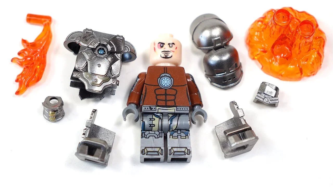 Iron Man Mark 1 Tony Stark Avengers Marvel MCU Minifigure 1