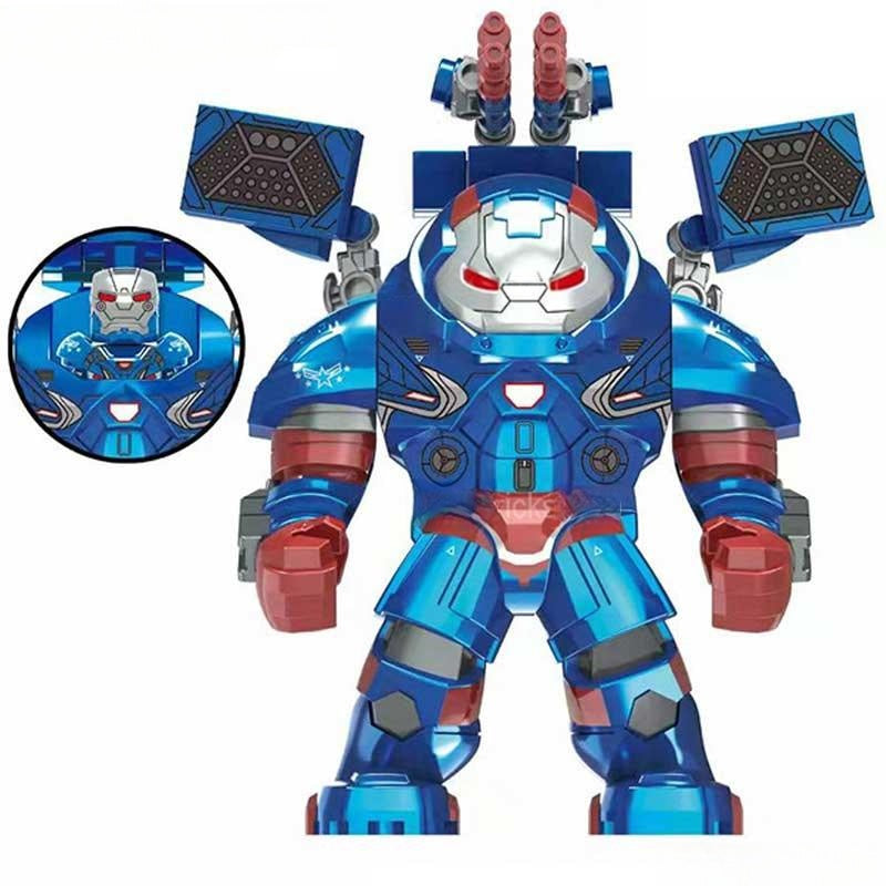 Iron Patriot Hulk buster Big figure Avengers Marvel MCU Minifigure
