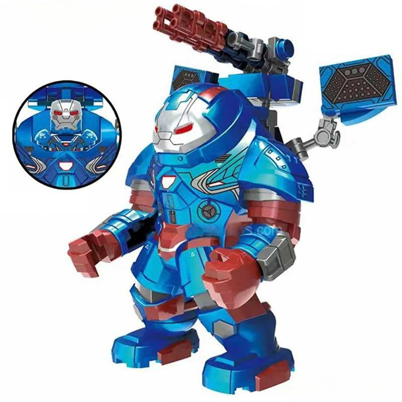 Iron Patriot Hulk buster Big figure Avengers Marvel MCU Minifigure