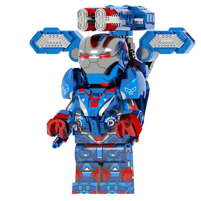 Iron Patriot James Rhodes Avengers Marvel MCU Minifigure