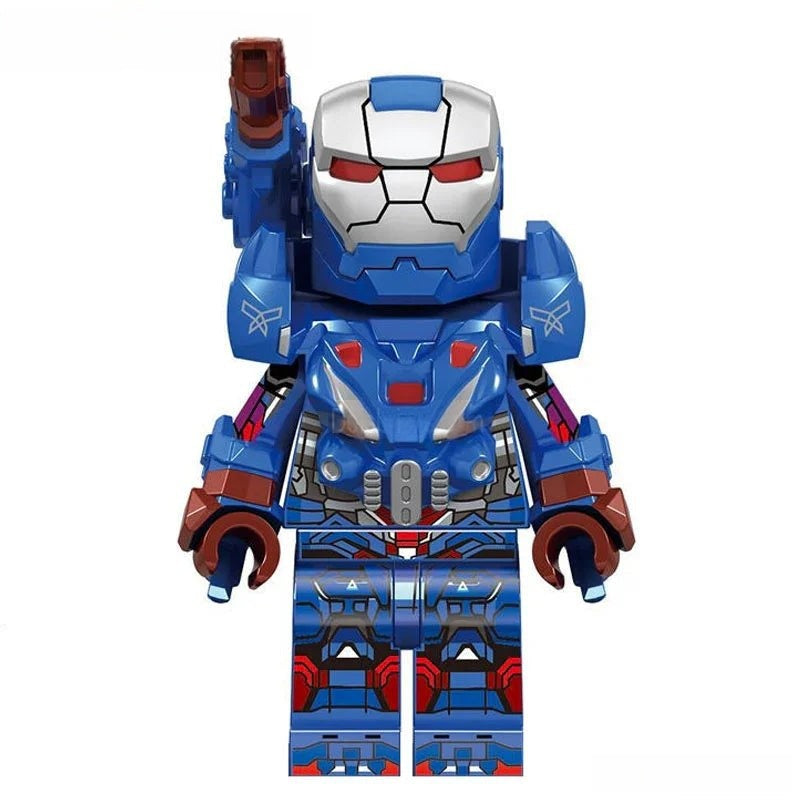 Iron Patriot James Rhodes Avengers Marvel MCU Minifigure 3