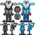 Iron Patriot & War Machine Set of 2 Minifigures Avengers Marvel MCU