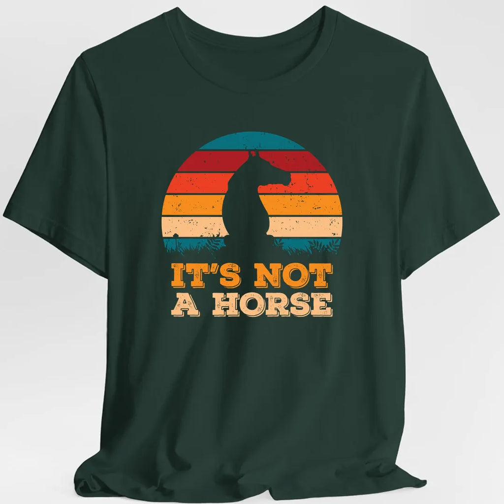 It's Not a Horse Funny Chess T-Shirt