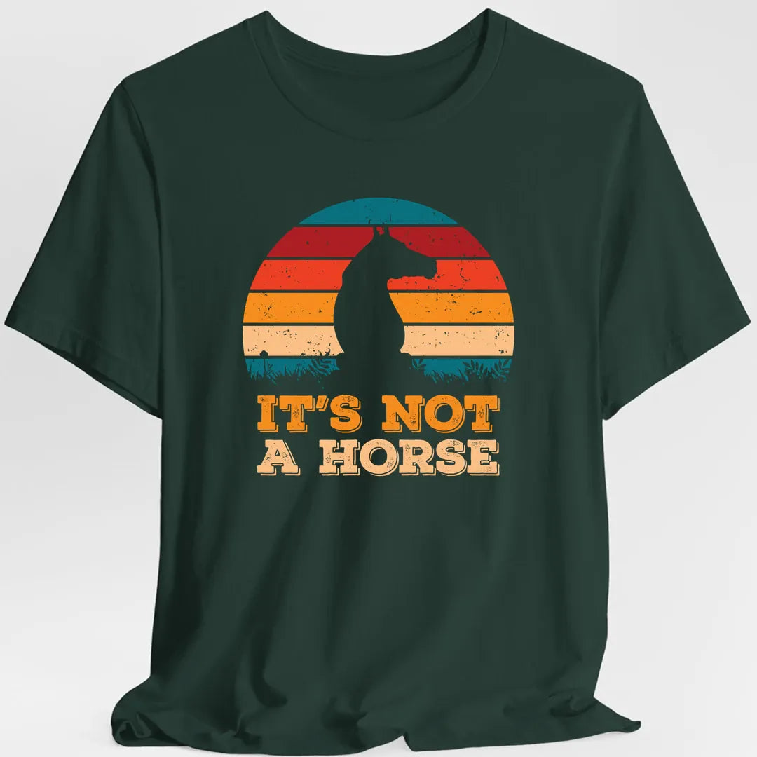 It's Not a Horse Funny Chess T-Shirt