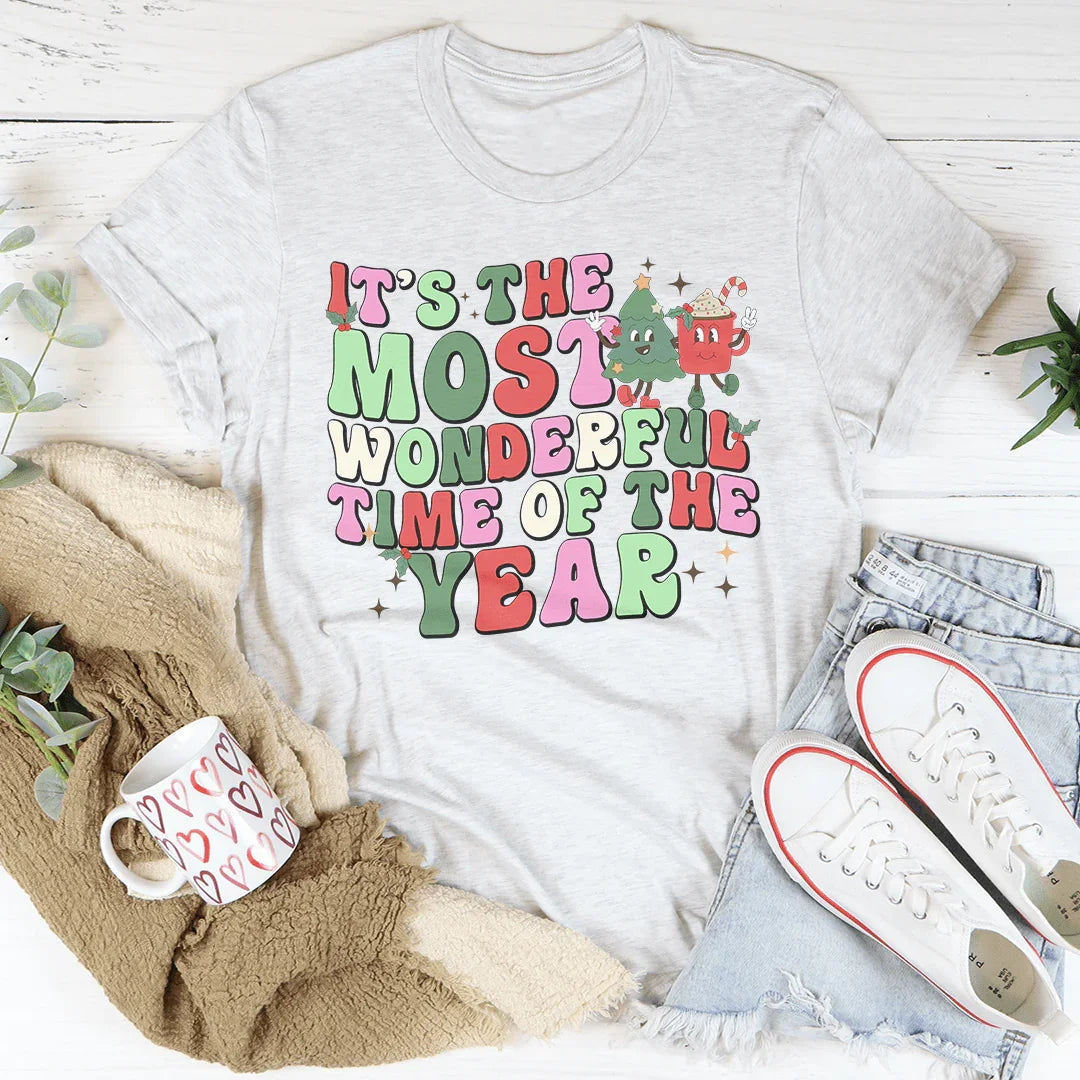 It's The Most Wonderful Time Of The Year Retro Tee