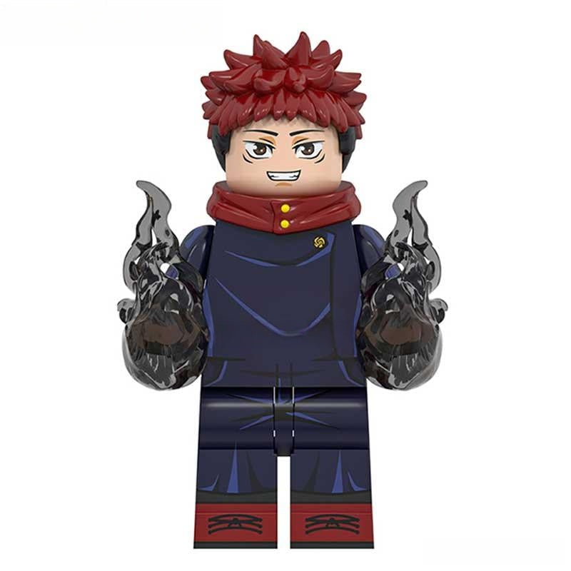 Itadori Yuji Jujutsu kaisen Lego Anime Minifigures Custom Toys
