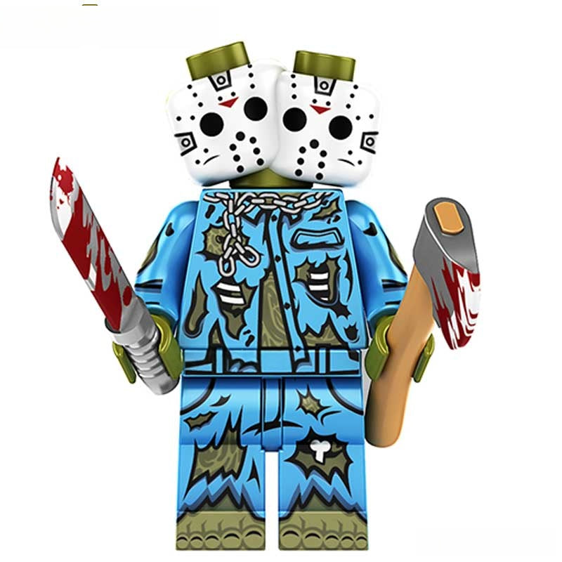 Jason Voorhees Friday The 13th - Lego Minifigures Custom Horror Toys 6