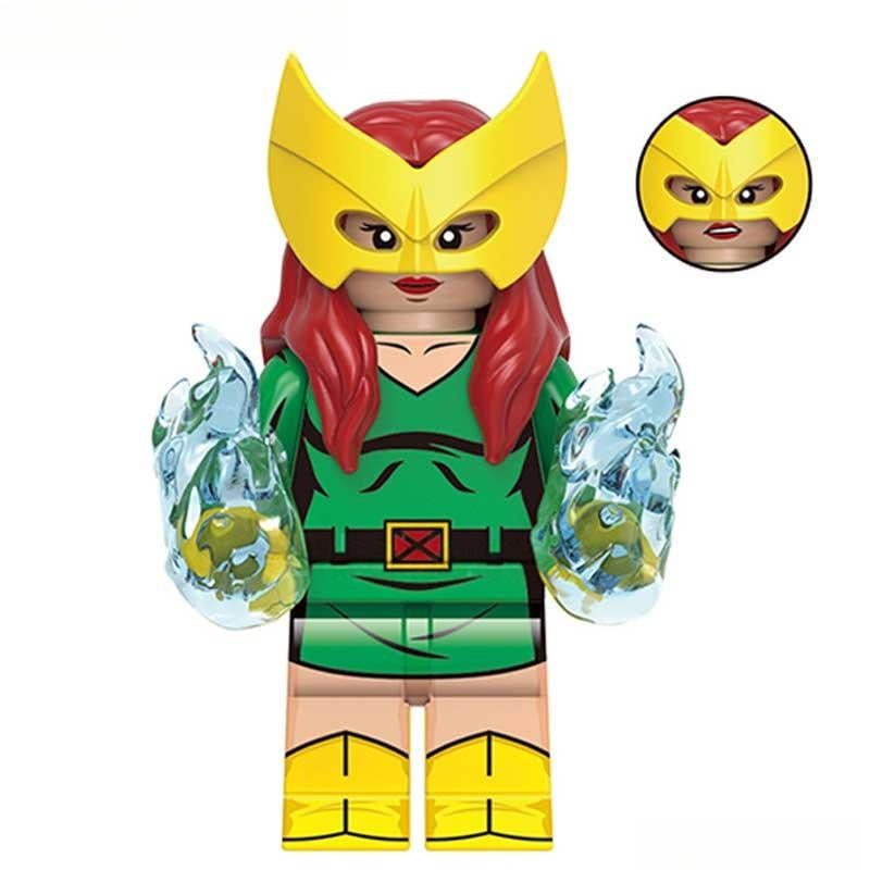 Jean Grey From X-Men '97 green suit Minifigure Toy