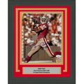 Framed Autographed/Signed Jerry Rice San Francisco 49ers 8x10 Football Photo JSA COA