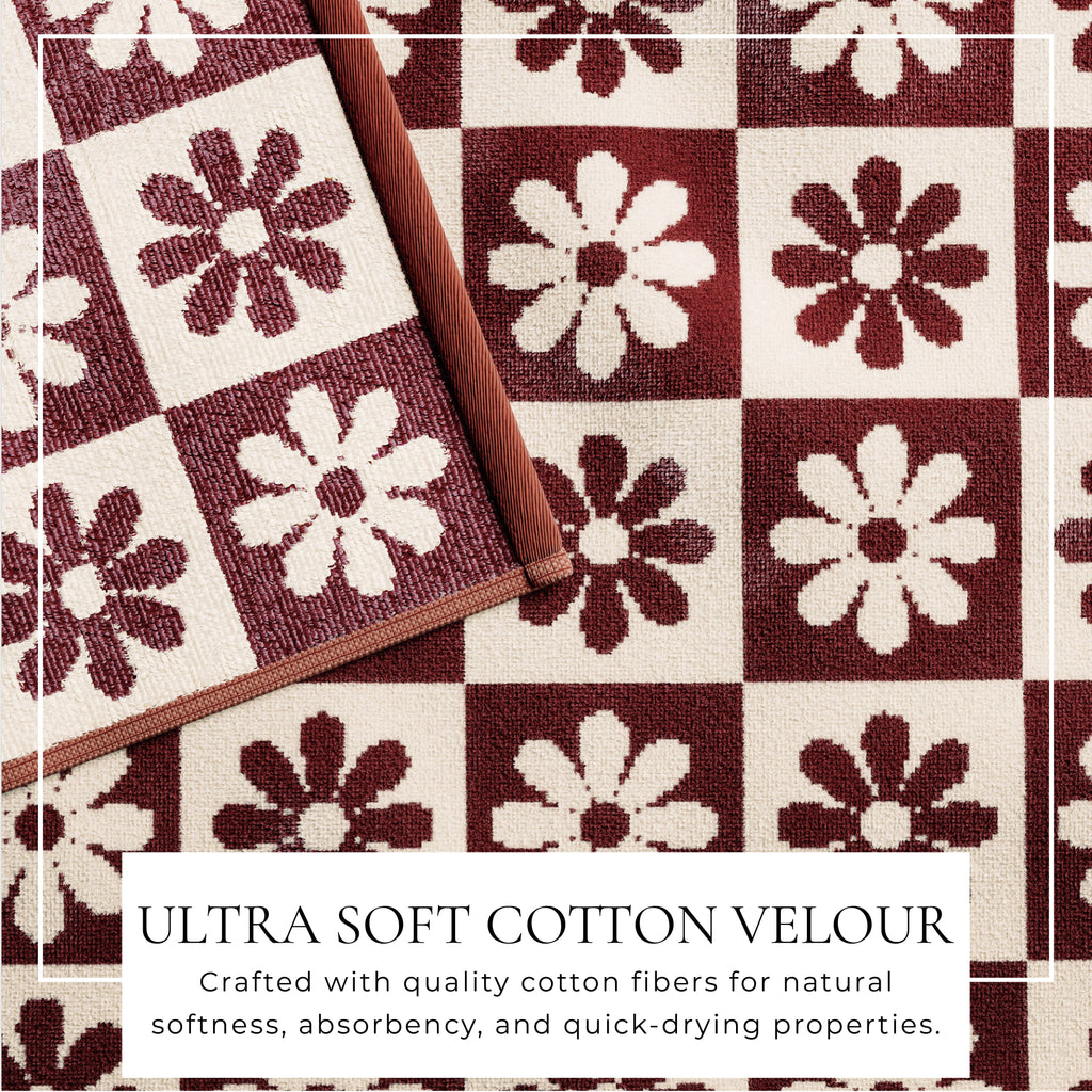 Cotton Velour Beach Towel - Maui Collection