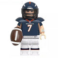 John Elway NFL Football Legends Lego Minifigures Custom sports Toys