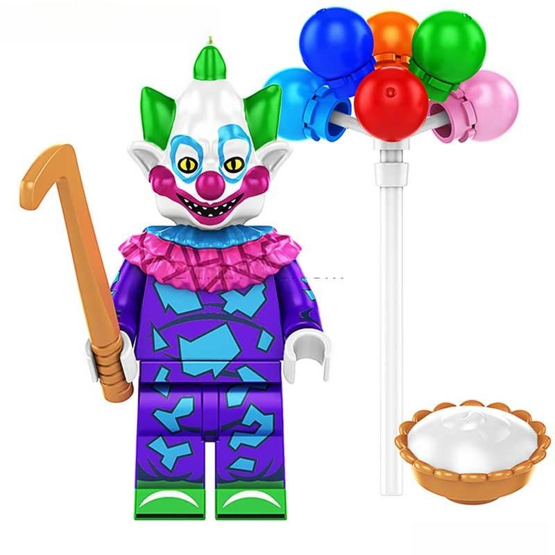 Jumbo from Killer Clowns From Outer Space movie Minifigure Toy #7