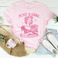 Just A Girl Who Loves Books Tee
