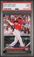 Graded 2023 Topps Now Elly De La Cruz #400 Rookie RC Baseball Card PSA 9 Mint