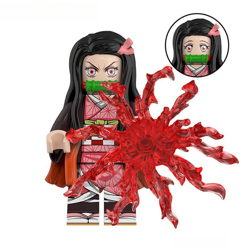 kamado nezuko Demon Slayer Anime Minifigure Toy 2