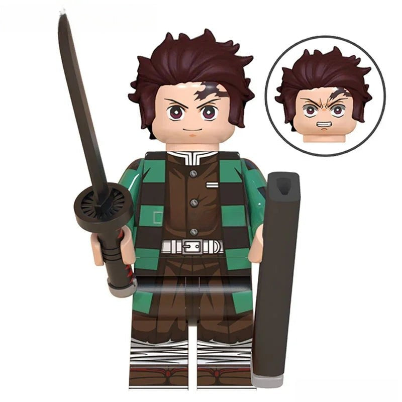 kamado tanjirou Demon Slayer Anime Minifigure Toy 1